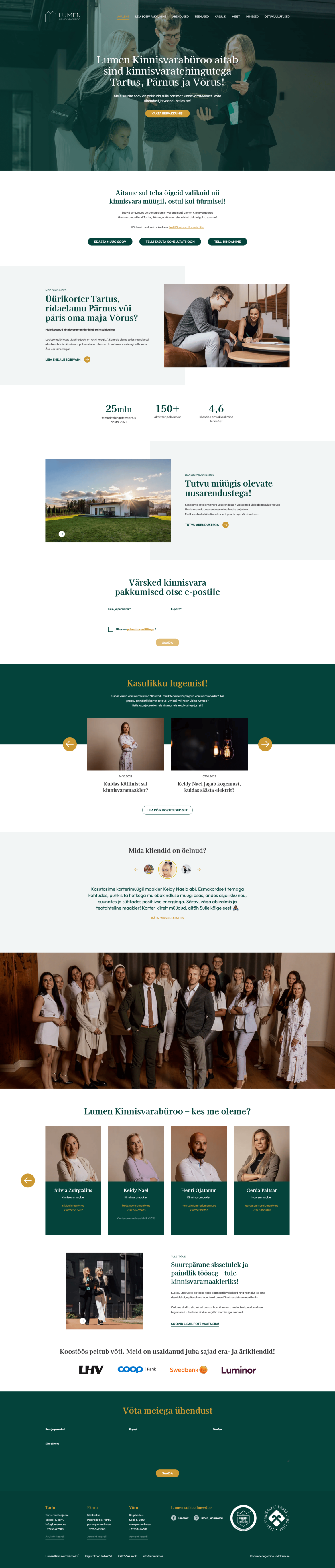 Lumen KV avaleht